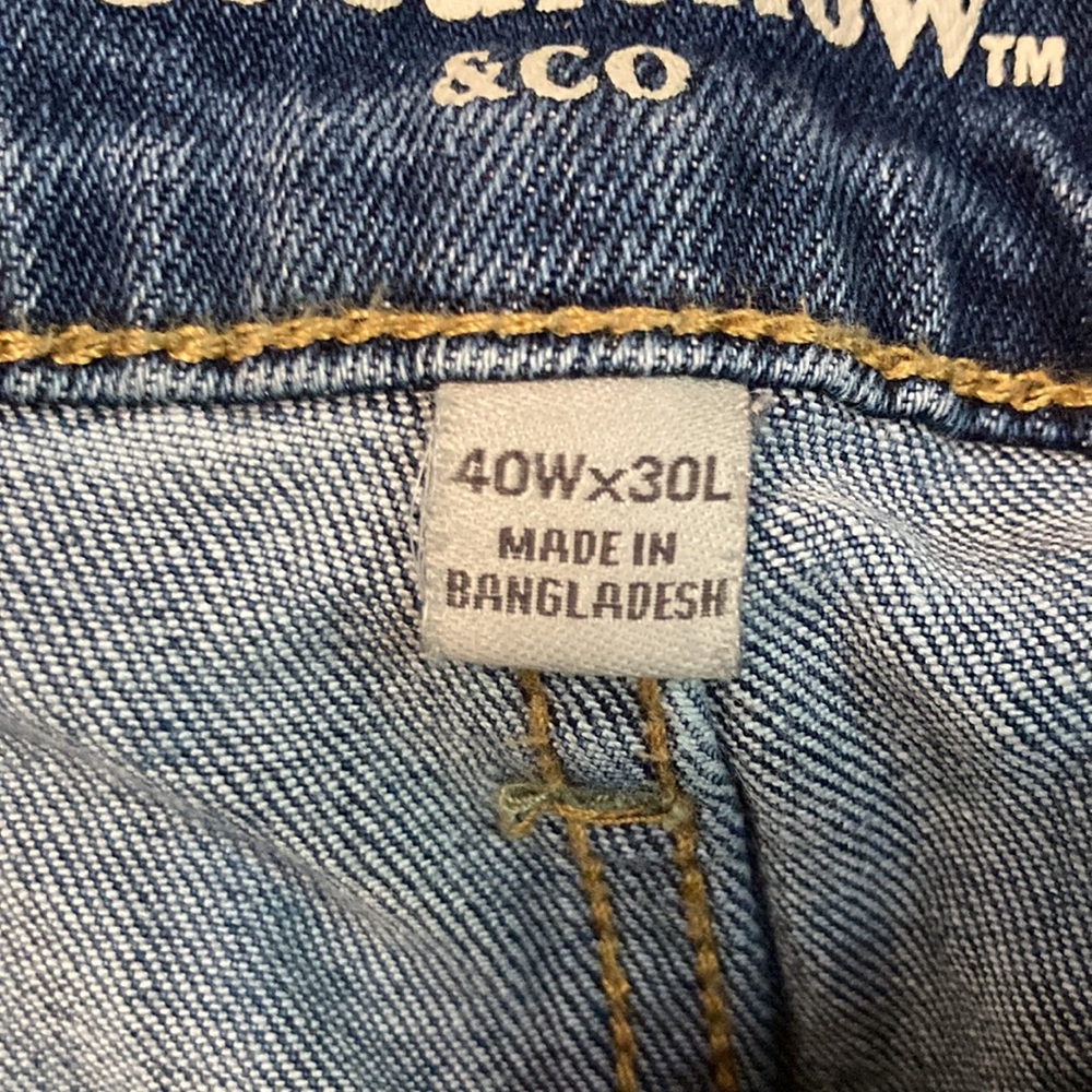 Goodfellow & Co medium wash mens denim jeans - Picture 4 of 6